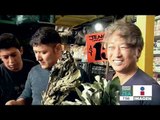 Reconocido chef japonés busca inspiración en la central de abastos | Noticias con Francisco Zea