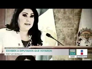 Exhiben a diputados que votaron a favor de la "Ley Bonilla" | Noticias con Francisco Zea