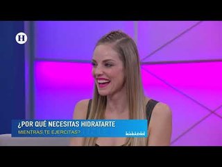 ¡Hidratarte mientras hacer ejercicio es muy importante! Conoce por qué