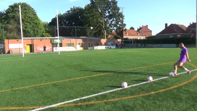 Le test de la barre pour Stephan Marcon (RSB Frameries)