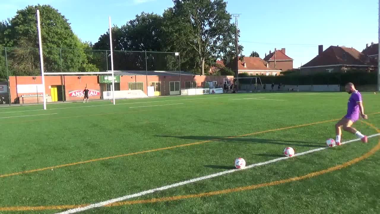 Le test de la barre pour Stephan Marcon (RSB Frameries)