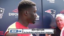 Ben Watson On What He's Learned From Drew Brees, Tom Brady