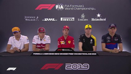 2019 German Grand Prix | Pre-Race Press Conference