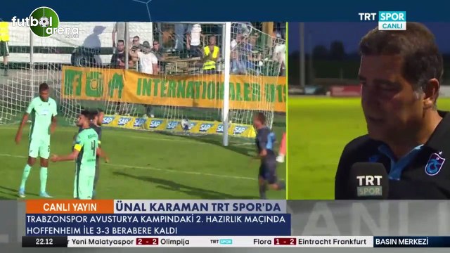 Ünal Karaman: Futbol oynamaya çalışan bir takımız ancak eksiklerimiz var