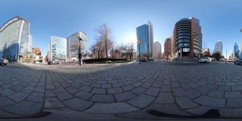 Av. El Golf in Santiago, Chile