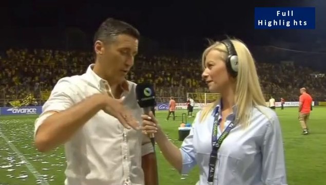 Δηλώσεις του Ντούσαν Κέρκεζ για το γήπεδο του Άρη που έγερνε και για την εξαιρετική ατμόσφαιρα!