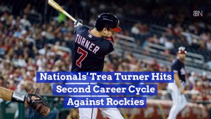 Trea Turner's Performance Against The Colorado Rockies