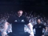 Haka néo zélandais sur RUGBY 08