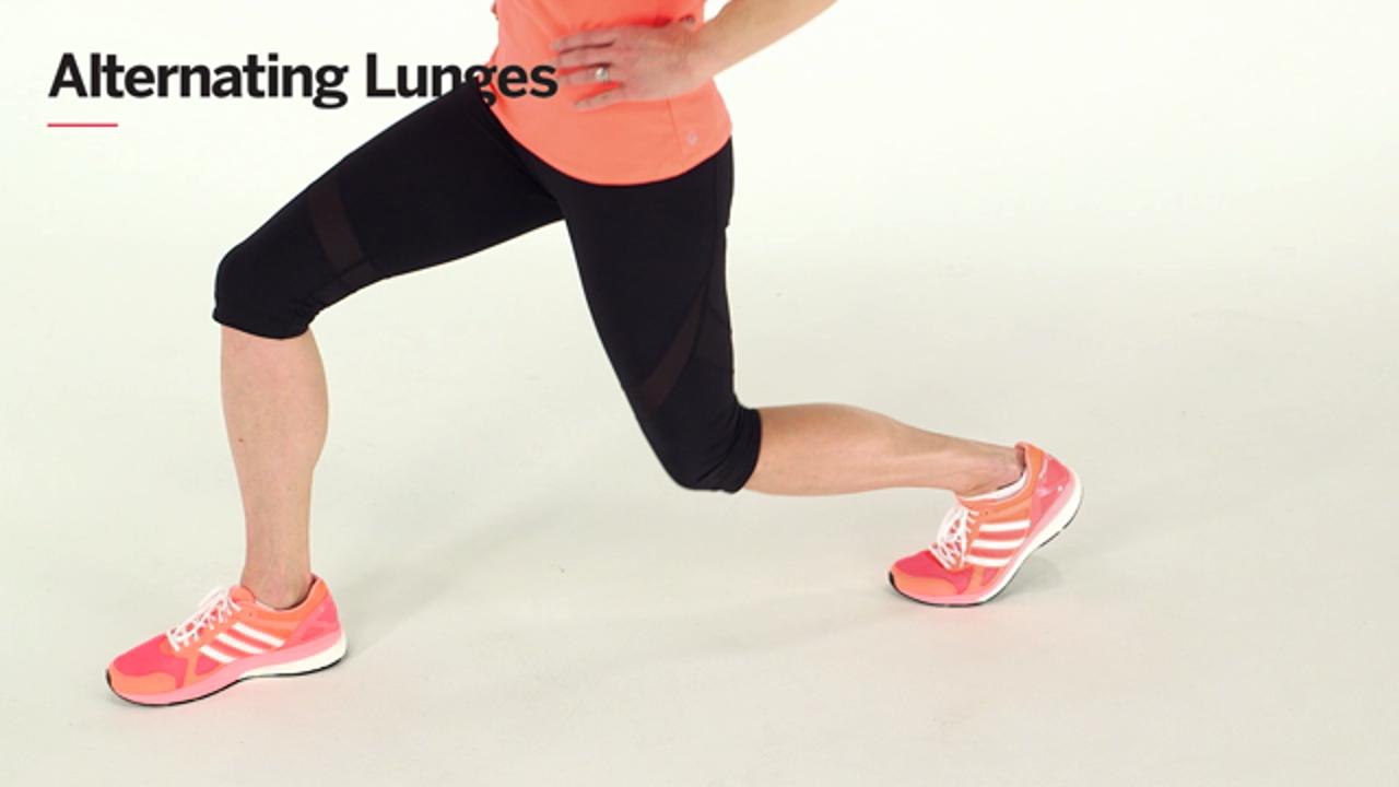 How to Do Alternating Lunges