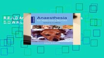 R.E.A.D Anaesthesia for Veterinary Nurses D.O.W.N.L.O.A.D