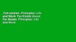 Full version  Principles: Life and Work  For Kindle About For Books  Principles: Life and Work