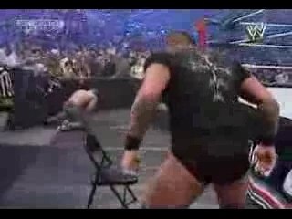 Randy Orton gives Cena an RKO