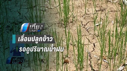 “จิสด้า” เผยภาพดาวเทียม อีสาน-เหนือ ยังแล้งหนัก แนะเกษตกรเลื่อนปลูกข้าว | เที่ยงทันข่าว