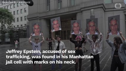 Jeffrey Epstein Found With Marks In Manhattan Jail Cell