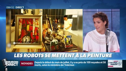 La chronique de Nina Godart : Les robots se mettent à la peinture - 26/07