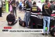 Los Olivos: banda criminal que pretendía asaltar a cambista fue llevada a la Depincri
