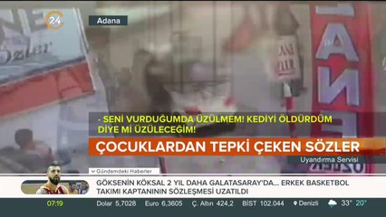 Hamile kediyi köpeğe parçalatmışlardı... 2