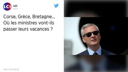 Grèce ou Bretagne : que font les ministres pour leurs vacances d’été ?