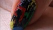 Colorful Crackle Nail Designs (using Crackle nail polish)