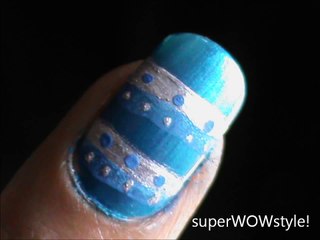 Cool Blue_ Cool Nail Designs DIY