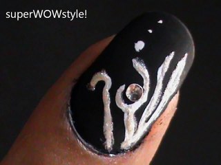 Creative Black Glitter! - Abstract Nail Designs Tutorial