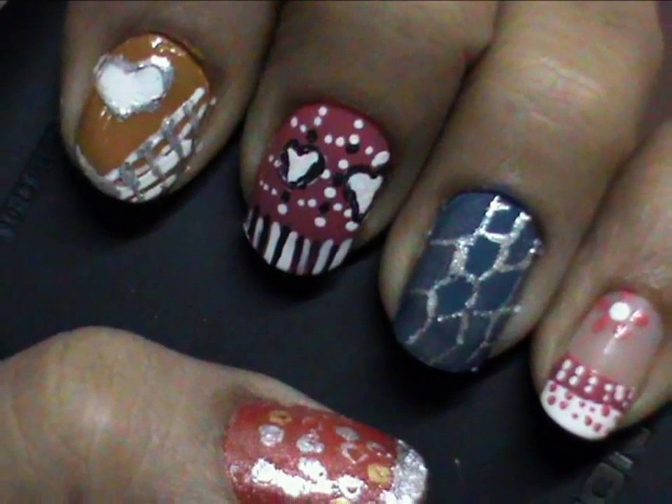 Flowers Nail Art Designs Tutorial