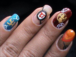 Hunger Games Nail Design Tutorial