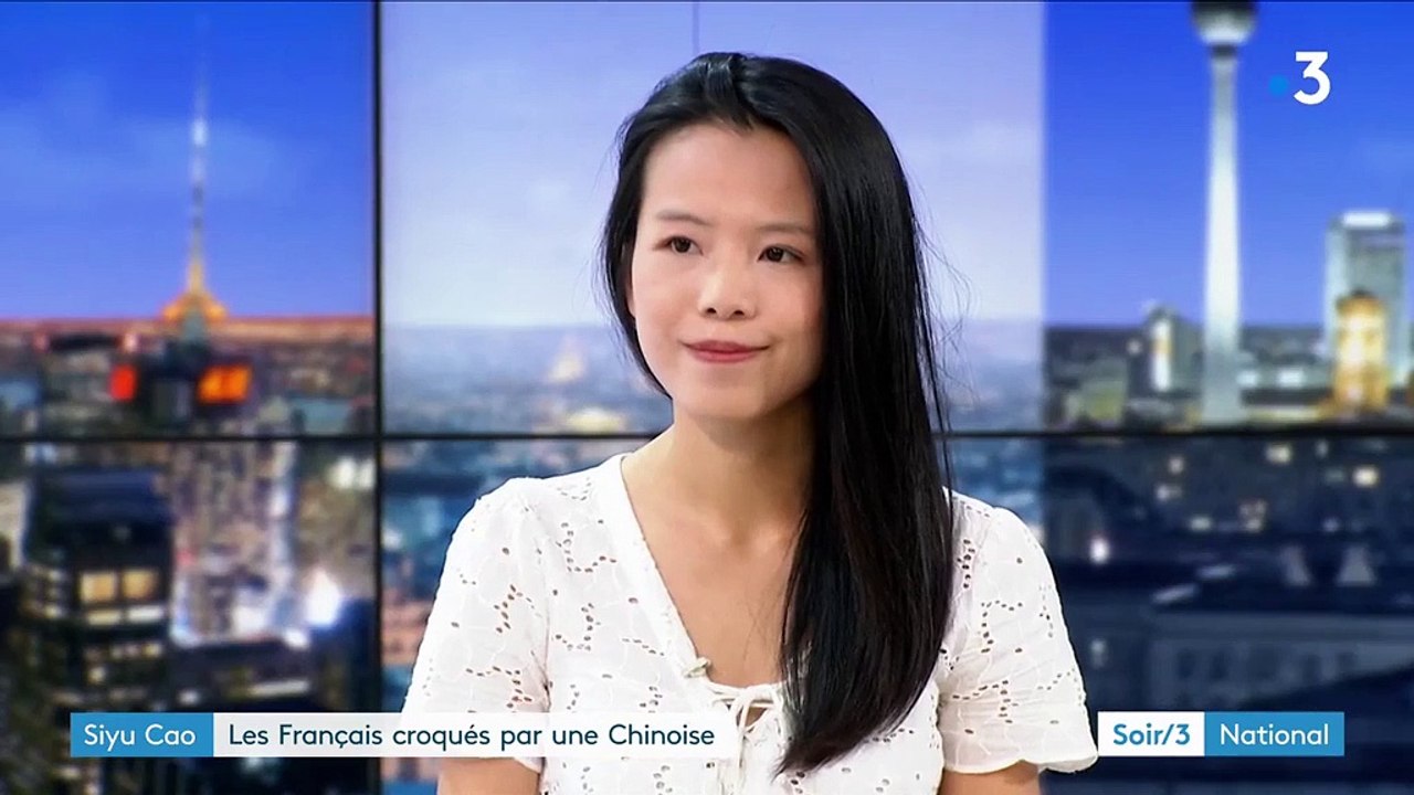 Siyu Cao : les Français croqués par une Chinoise - Vidéo Dailymotion