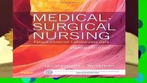 Medical-Surgical Nursing: Patient-Centered Collaborative Care, Single Volume, 8e