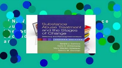 [NEW RELEASES]  Substance Abuse Treatment and the Stages of Change, Second Edition: Selecting and