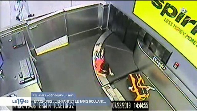 Etats-Unis: Un garçon blessé après un périple sur le tapis roulant d’un aéroport d’Atlanta - VIDEO
