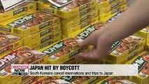 Japanese tourism and retail hit by decreased number of S. Korean tourists... boycott movement intensifies in Korea