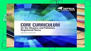 [GIFT IDEAS] Core Curriculum for the Hospice and Palliative Registered Nurse
