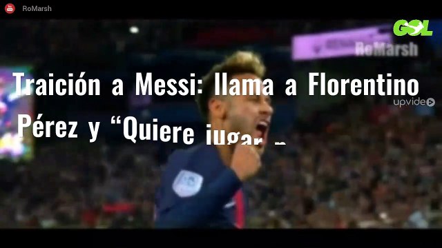 Traición a Messi: llama a Florentino Pérez y “Quiere jugar para Zidane”