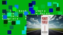 Full E-book  Promote Yourself: The New Rules for Career Success Complete   Full version  Promote