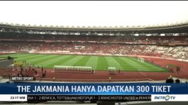 The Jakmania Hanya Dapat 300 Kursi di Pertandingan PSM vs Persija