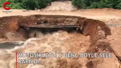 Her şey bir anda oldu! Korkunç an kamerada