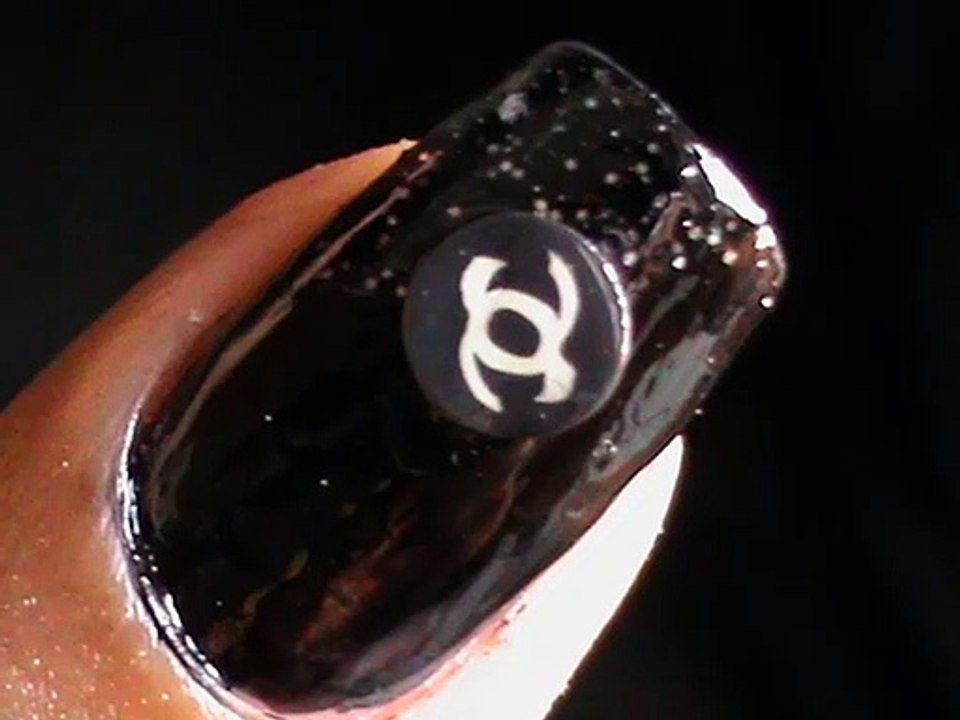 Chanel Nails _ Fimo Canes Nail Designs