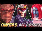 Marvel Ultimate Alliance 3 ALL BOSSES (Chapter 5)