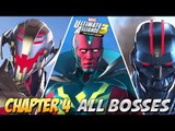 Marvel Ultimate Alliance 3 ALL BOSSES (Chapter 4)
