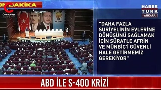 Erdoğan'dan ABD'ye F-35 resti: Başka yerlere döneriz