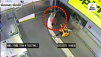 એરપોર્ટ પર લગેજ સ્કેન મશીનમાં ઘૂસ્યો માસૂમ, 5 મિનિટ સુધીની શોકિંગ જર્નીએ હાથ ભાંગ્યો