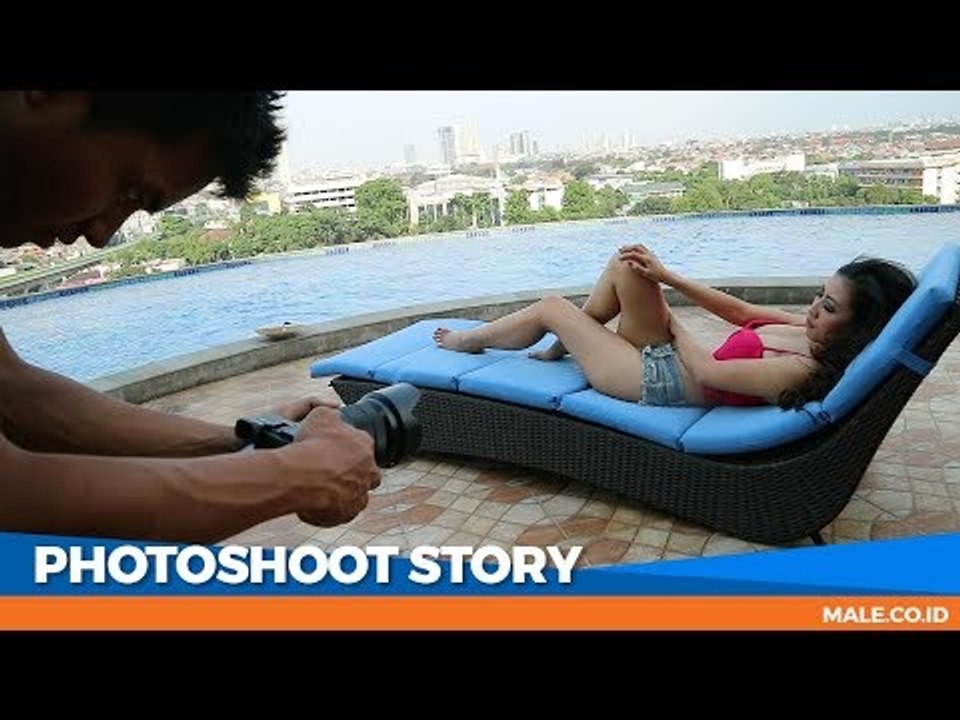 DHINKA ANNAYA di Behind The Scenes Photoshoot  - Male Indonesia | Model Seksi Indo
