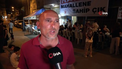 Uyuşturucudan ölen genç için 'Uyuşturucuya hayır' pankartı açıldı