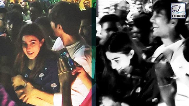 Kartik Aaryan Protects Beau Sara Ali Khan As They Get Mobbed By Fans