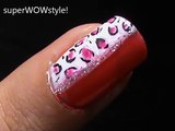 Leopard Nail Art _Cute Pink Nail Designs_