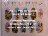 Minnie Mouse Nails! - Stickers Nail Designs