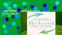 [Doc] REBOOT: Leadership and the Art of Growing Up