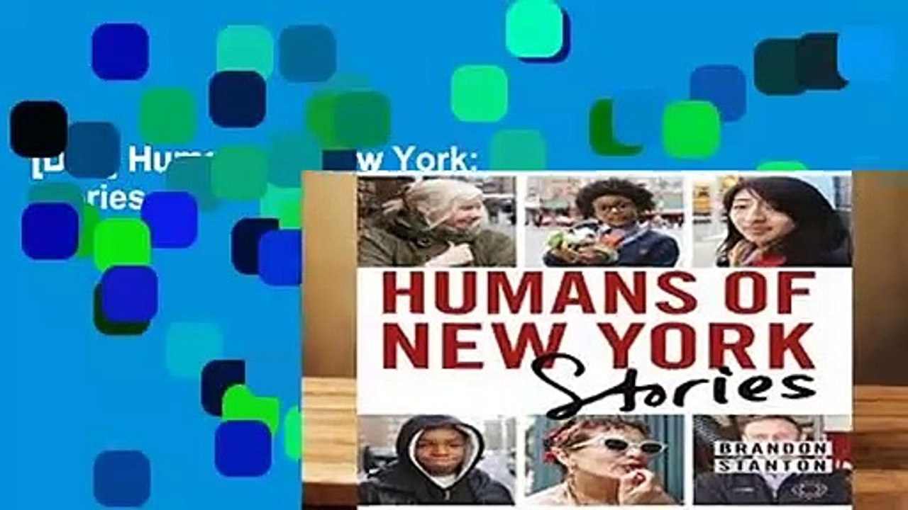 [Doc] Humans of New York: Stories