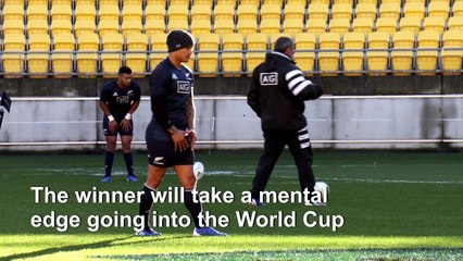 All Blacks train ahead of South Africa Rugby clash